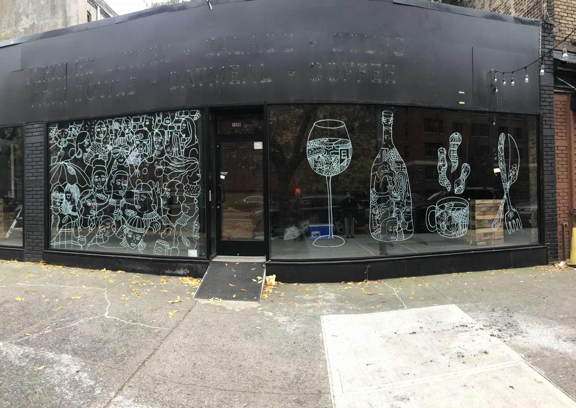 Full window display